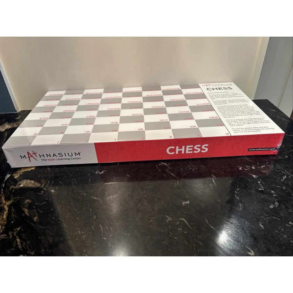 Mathnasium Chess Board Game Learning Educational Math Homeschool NEW